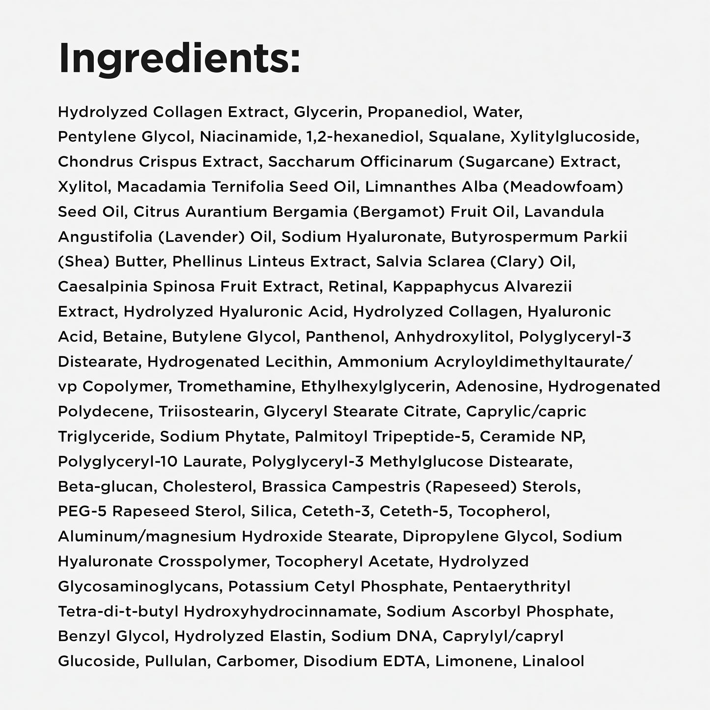 CKD Retinal Collagen Intensive Cream — Reduce Fine Lines, Brighten Dark Spots & Deep Hydration